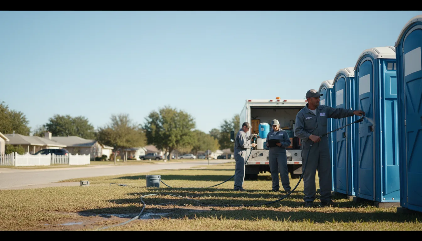 Long-Term Portable Toilet Rental in Waterford, MS near me